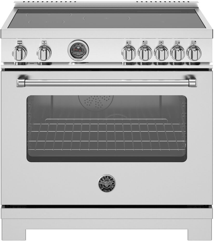 Bertazzoni MAS365ICFEPXT 36 Inch Master Series Induction Range 5.9 cu. ft. Self Clean Oven