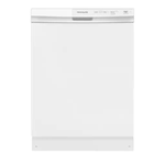 Frigidaire FFCD2413UW 24 Inch 60 dBa Hybrid Tub Design White Dishwasher