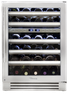 True Residential TWC24DZLSGB 24 Inch Under Counter Refrigerator Wine Refrigerator - Discontinued