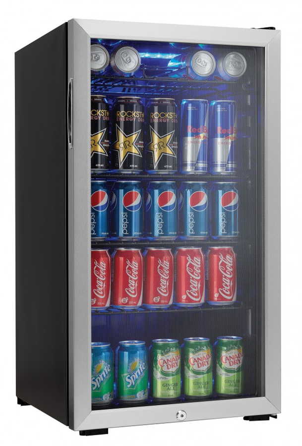 Danby DBC117A1BSSDB-6 20in Beverage Refrigerator 3.1 cu ft. Capacity