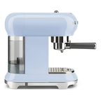 Smeg ECF01PBUS Retro 50's Style 1350 W Manual Espresso Maker Pastel Blue