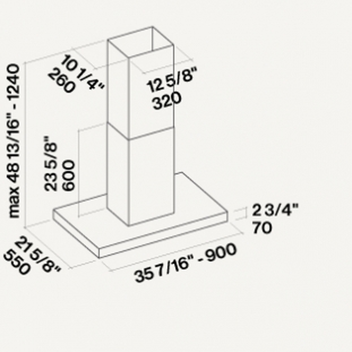 Falmec FFPLN36I5FS  Range Hood Parts