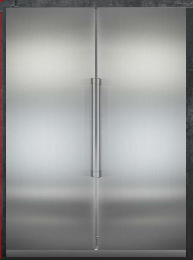Side by Side Refrigerator SBS2424M 48in  Fully Integrated - Liebherr
