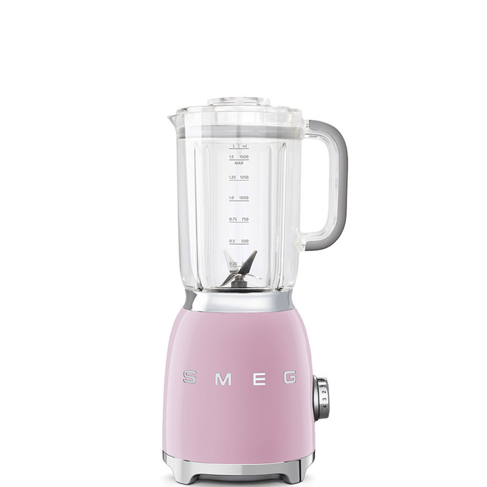 Smeg BLF01PKUS Retro 50's Style Blender, Silver