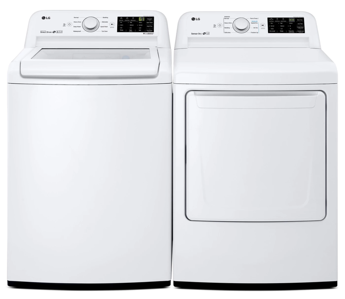 LG WT7100CW Top Load Washer Smart Diagnosis 27 Inch Wide