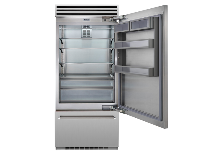 BlueStar BBB36L2 36 Inch Bottom Freezer Refrigerator
