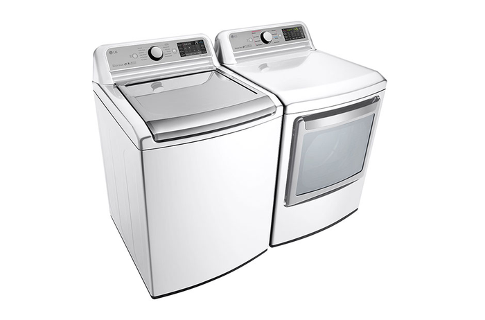 Dryer DLEX7200W Front Load Electric Dryer 27in -LG