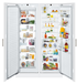 Liebherr SBS19H1 48 Inch Side by Side Refrigerator