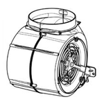 Faber 133.0574.374 Blower Motor Replacement 600 CFM Blower for Faber CAMINO Hoods