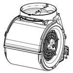 Faber 133.0681.528 Blower Motor Motor Group SSV 600 CFM for Inca Lux Dama Stilo Glass Stratus Isola