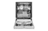 LG LDP6797ST 24 Inch Dishwasher