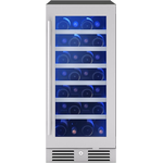 Zephyr PRW15C01CG 15 Inch Wine Refrigerator