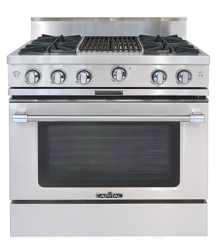 Capital MCOR362B2 36 Inch Culinarian Gas Range