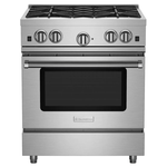 BlueStar RCS304BV2PLT 30 Inch RCS Open Burner Gas Range