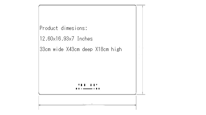 Induction Cooker 14 Inch 110V 1400W Induction Cooking Power white