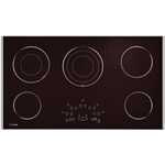 Scholtes TR365TDLNA 36 Inch Electric Cooktop 5 Radiant Elements