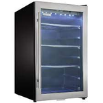 Danby DBC434A1BSSDD 20 Inch Compact Refrigerator Fridge Freezer 4.4 Cu Ft Energy star