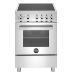 Bertazzoni PRO244IFEMXB 24 Inch Pro Series Induction Range