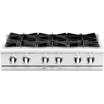 Capital CGRT488-L 48 Inch Gas Rangetop Culinarian Series