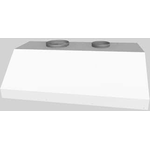 Vent-A-Hood BH340PSLBWH 40 Inch Cabinet Insert Hood 900 CFM