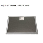 Falmec KACL.921 In House Service Plans External Filter Unit for Sloped Hoods, Black