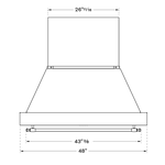 Bertazzoni KC48HERCR Range Hood Replacement Parts