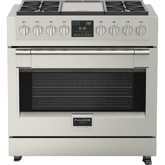 Fulgor Milano F6PDF364GS1 36 Inch Dual Fuel Range