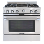 Capital MCR362B2 36 Inch Precision Gas Range