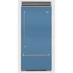 BlueStar BBB36R2CC 36 Inch Bottom Freezer Refrigerator Pro 22.4 Cu Ft