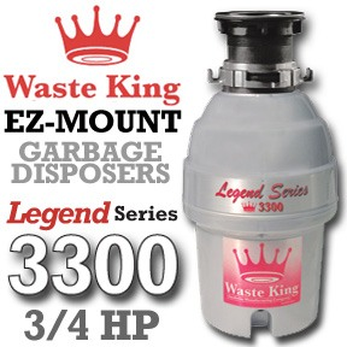 Waste King 3300 Waste Disposer,