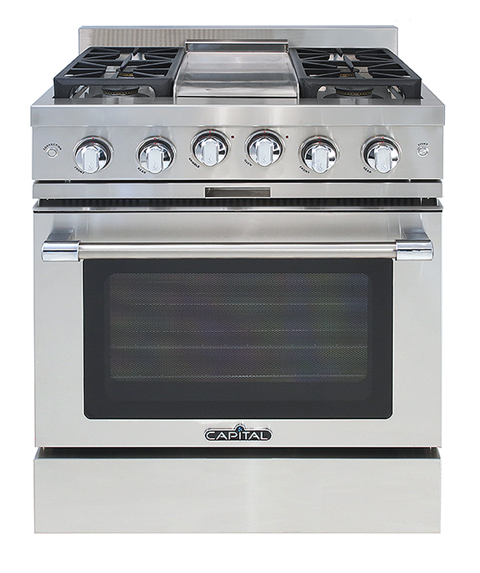 Capital MCR302G2 30 Inch Classic Chef Gas Range
