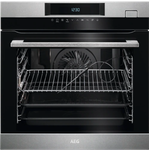 AEG BSK782320M 24 Inch Built-In Steam Oven with Touch Controls with Food Probe and Steam Cleaning, Stainless Steel