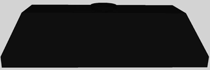 Vent-A-Hood KH40SLDBL 42 Inch Installed in Cabinet 300 CFM