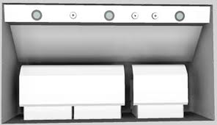 Vent-A-Hood BH340PSLBWH 40 Inch Cabinet Insert Hood 900 CFM