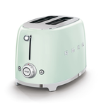 Smeg TSF01PGUS Retro 50's Style 2-Slice Toaster 950 W Pastel Green