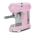 Smeg ECF01PKUS Retro 50's Style 1350 W Manual Espresso Maker Pink
