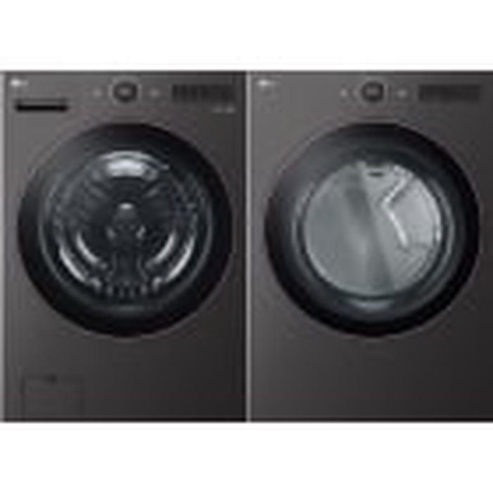 LG WM6500HBA and DLEX6500B Front Load 27 Inch Washer and Dryer pair