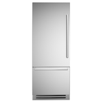 Bertazzoni REF30BMBIXLT 30 Inch Bottom Freezer Refrigerator