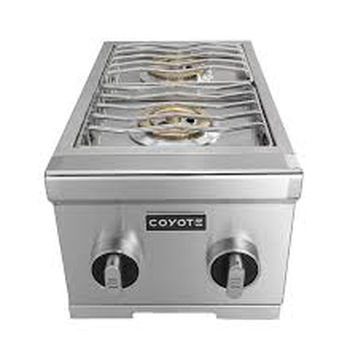 Coyote C3DBNG C-Series Double Side Burner NG 14 Inch Gas Out Door Grill