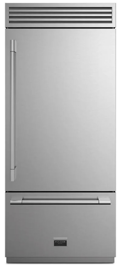 Fulgor Milano F7PBM36S2R 36 Inch Bottom Freezer Refrigerator