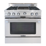 Capital MCOR362B2 36 Inch Culinarian Gas Range