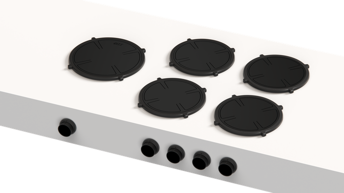 Pitt Cooking ENEP5B-I 36 Inch Black Edition Induction Cooktop