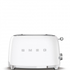 Smeg TSF01WHUS Retro 50's Style 2-Slice Toaster 950 W White