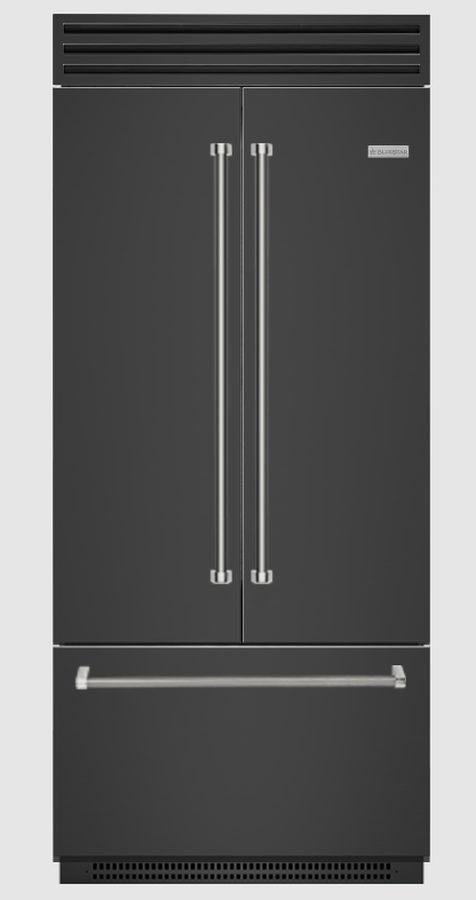 BlueStar BBBF361CCPLT 36 Inch French Door Refrigerator Pro 22.4 Cu Ft