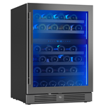 Zephyr PRW24C02CBSG 24 Inch Wine Refrigerator
