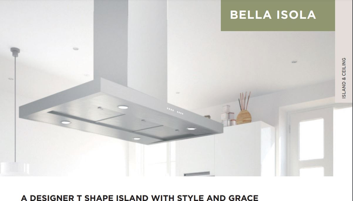 Bella Island Mount Range Hood Replacement Parts