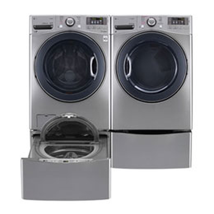 Washer WM3700HVA Steam WiFi TubClean Cycle 27in LG aniksappliances