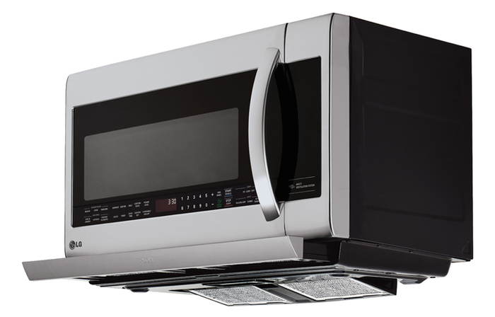 LG LMV2257ST 30 Inch Over the Range Microwave