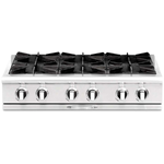 Capital CGRT366-L 36 Inch Gas Rangetop Culinarian Series