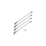 Bertazzoni HK36MASFDX Handle kit for 36" French Door refrigerator - Master Series - Also Compatible with REF36X/17